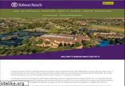 Sites similar to robsonranchhoa.org