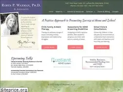 Sites similar to robynwaxmanphd.com