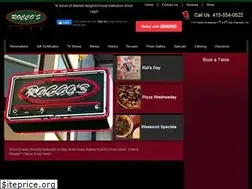 Sites similar to roccoscafe.com
