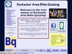 Sites similar to rochesterbiblequizzing.org