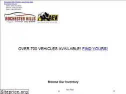 Sites similar to rochesterhillschryslerjeep.net