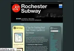 Sites similar to rochestersubway.com