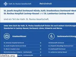 Sites similar to rochus-hospital.de