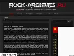 Sites similar to rock-archives.ru