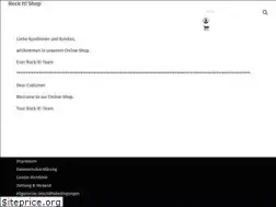 Sites similar to rock-it-shop.de