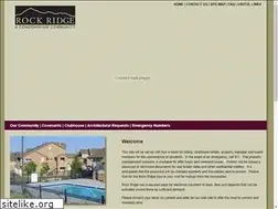 Sites similar to rock-ridge-hoa.com