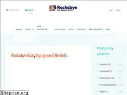 Sites similar to rockabyebabyrentals.com