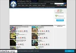 Sites similar to rockalyrics.com
