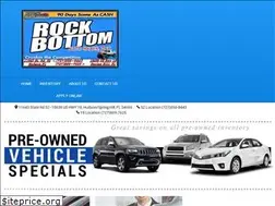 Sites similar to rockbottomautosales.net