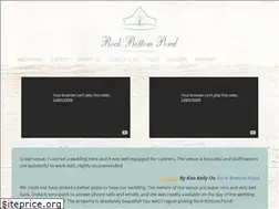 Sites similar to rockbottompond.com