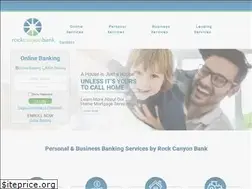 Sites similar to rockcanyonbank.com