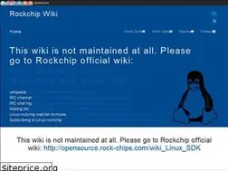 Sites similar to rockchip.wikidot.com
