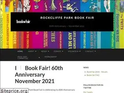 Sites similar to rockcliffeparkbookfair.com