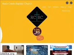 Sites similar to rockcreekbaptistchurch.com