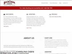 Sites similar to rockcreekcabins.com
