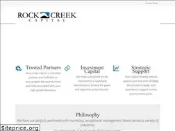 Sites similar to rockcreekcapllc.com