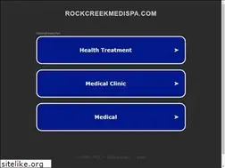 Sites similar to rockcreekmedispa.com