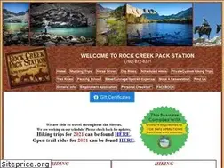 Sites similar to rockcreekpackstation.com