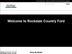 Sites similar to rockdalecountryford.com