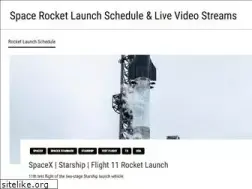 Sites similar to rocketlaunchschedule.com