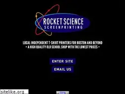 Sites similar to rocketsciencescreenprinting.com
