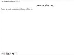 Sites similar to rockfest.com
