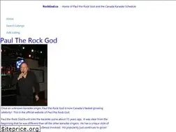 Sites similar to rockgod.ca