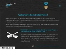 Sites similar to rockguitarlessonsonline.com