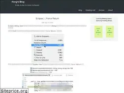 Sites similar to rockhong.github.io