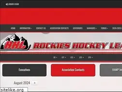 Sites similar to rockieshockeyleague.com