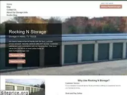 Sites similar to rockingnstorage.com