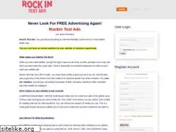 Sites similar to rockintextads.com