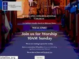 Sites similar to rocklandcongregationalchurch.org