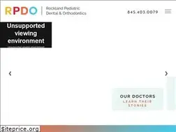 Sites similar to rocklandpediatricdental.com