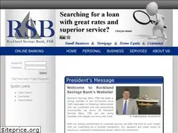 Sites similar to rocklandsavingsbank.com