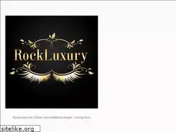 Sites similar to rockluxury.com