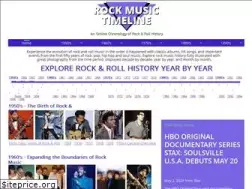 Sites similar to rockmusictimeline.com