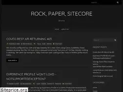 Sites similar to rockpapersitecore.com