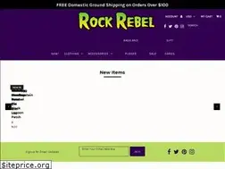 Sites similar to rockrebelshop.com