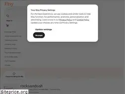 Sites similar to rocksandsalt.etsy.com