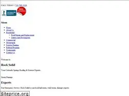 Sites similar to rocksolidroof.com