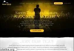 Sites similar to rocksolidsecurity.com