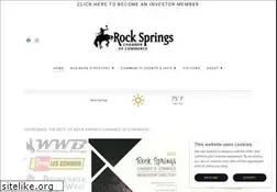 Sites similar to rockspringschamber.com