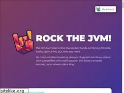 Sites similar to rockthejvm.com