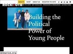 Sites similar to rockthevote.com