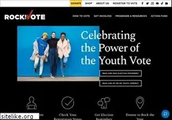Sites similar to rockthevote.org