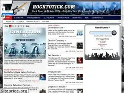 Sites similar to rocktotick.com