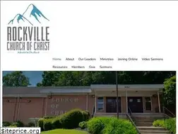 Sites similar to rockvillechurchofchrist.org