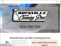 Sites similar to rockvillecleaningpros.com