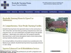 Sites similar to rockvillenursinghome.org